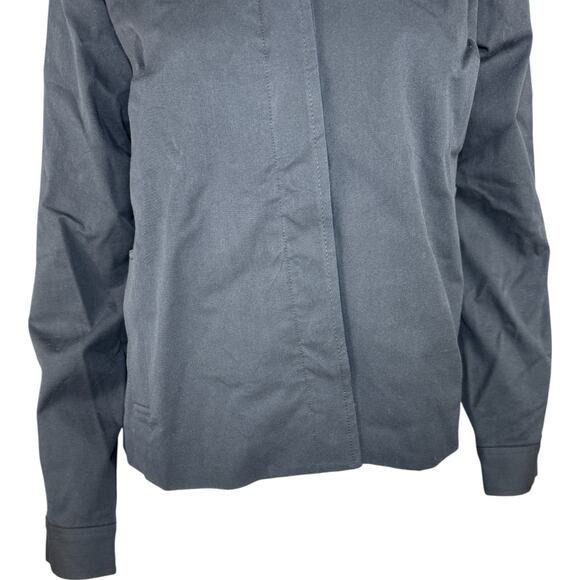 Isaac Mizrahi LIve! 24/7 Stretch Cropped Jacket with Pockets Pitch Black 4 NWOT - Picture 5 of 15